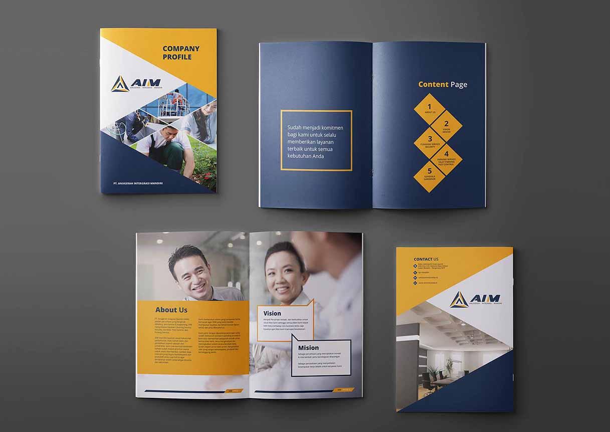 in ấn Catalogue - Profile